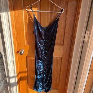 Lulu’s Velvet midi dress